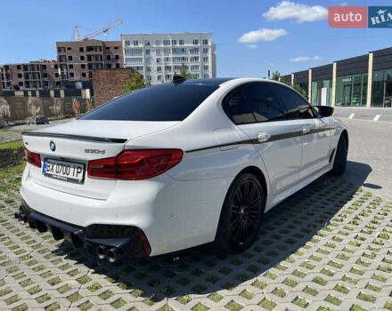 Белый БМВ 5 Серия, объемом двигателя 3 л и пробегом 180 тыс. км за 33900 $, фото 14 на Automoto.ua