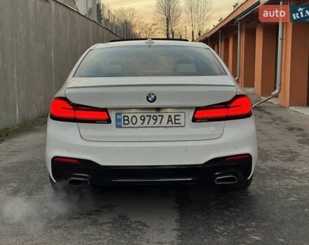 Белый БМВ 5 Серия, объемом двигателя 3 л и пробегом 157 тыс. км за 35499 $, фото 4 на Automoto.ua