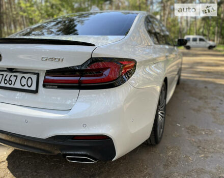 Белый БМВ 5 Серия, объемом двигателя 3 л и пробегом 35 тыс. км за 38000 $, фото 24 на Automoto.ua