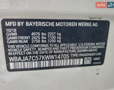 Белый БМВ 5 Серия, объемом двигателя 2 л и пробегом 60 тыс. км за 7900 $, фото 11 на Automoto.ua