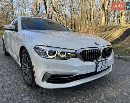 Белый БМВ 5 Серия, объемом двигателя 3 л и пробегом 55 тыс. км за 43500 $, фото 1 на Automoto.ua