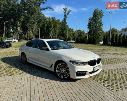 Белый БМВ 5 Серия, объемом двигателя 3 л и пробегом 128 тыс. км за 38000 $, фото 2 на Automoto.ua