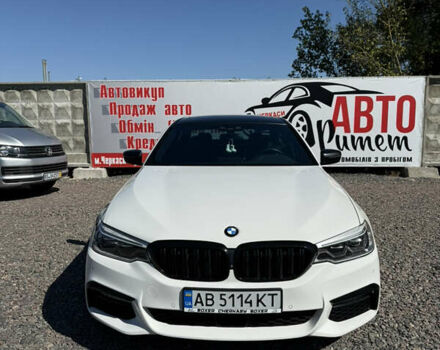 Белый БМВ 5 Серия, объемом двигателя 2 л и пробегом 98 тыс. км за 29999 $, фото 1 на Automoto.ua
