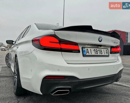 Белый БМВ 5 Серия, объемом двигателя 3 л и пробегом 92 тыс. км за 43800 $, фото 17 на Automoto.ua