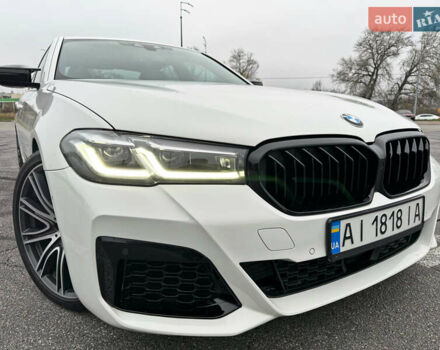 Белый БМВ 5 Серия, объемом двигателя 3 л и пробегом 92 тыс. км за 43800 $, фото 1 на Automoto.ua