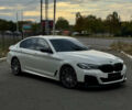 Белый БМВ 5 Серия, объемом двигателя 3 л и пробегом 105 тыс. км за 35999 $, фото 1 на Automoto.ua