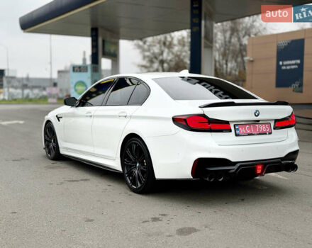 Белый БМВ 5 Серия, объемом двигателя 3 л и пробегом 79 тыс. км за 37999 $, фото 3 на Automoto.ua