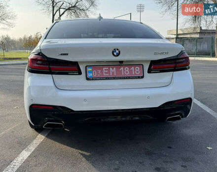Белый БМВ 5 Серия, объемом двигателя 3 л и пробегом 81 тыс. км за 56500 $, фото 10 на Automoto.ua
