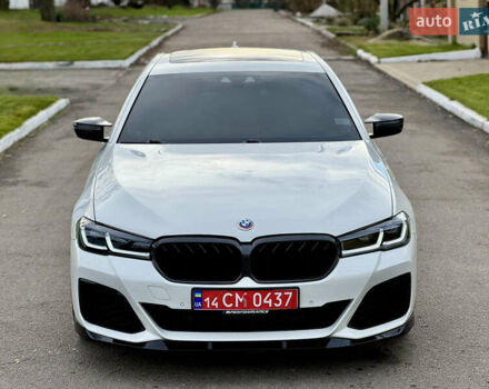 Білий БМВ 5 Серія, об'ємом двигуна 3 л та пробігом 111 тис. км за 39000 $, фото 1 на Automoto.ua