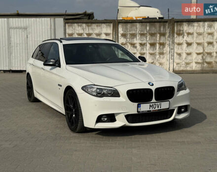 Белый БМВ 5 Серия, объемом двигателя 2 л и пробегом 281 тыс. км за 18600 $, фото 1 на Automoto.ua