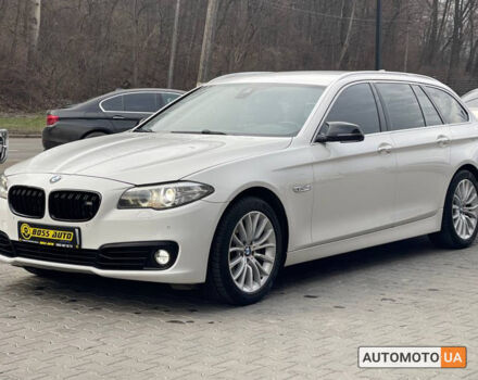 Белый БМВ 5 Серия, объемом двигателя 2 л и пробегом 290 тыс. км за 14200 $, фото 2 на Automoto.ua