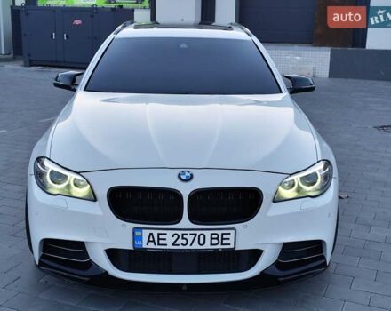 Белый БМВ 5 Серия, объемом двигателя 3 л и пробегом 236 тыс. км за 18550 $, фото 1 на Automoto.ua