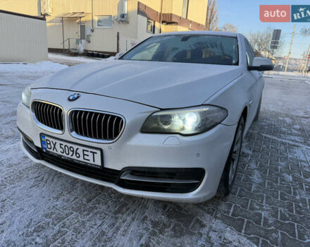 Белый БМВ 5 Серия, объемом двигателя 2 л и пробегом 251 тыс. км за 13799 $, фото 6 на Automoto.ua