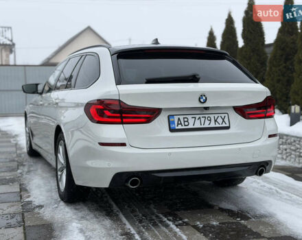 Белый БМВ 5 Серия, объемом двигателя 2 л и пробегом 212 тыс. км за 21000 $, фото 12 на Automoto.ua