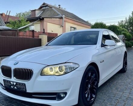 Белый БМВ 5 Серия, объемом двигателя 2 л и пробегом 280 тыс. км за 12600 $, фото 1 на Automoto.ua