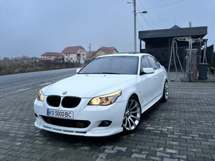 Белый БМВ 5 Серия, объемом двигателя 2 л и пробегом 315 тыс. км за 13800 $, фото 1 на Automoto.ua