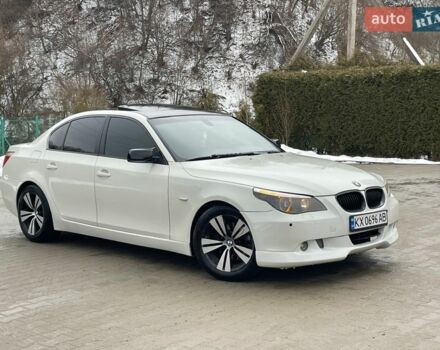 Белый БМВ 5 Серия, объемом двигателя 3 л и пробегом 240 тыс. км за 7500 $, фото 1 на Automoto.ua