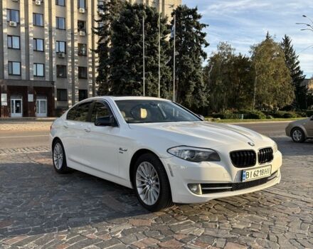 Белый БМВ 5 Серия, объемом двигателя 3 л и пробегом 286 тыс. км за 13200 $, фото 1 на Automoto.ua
