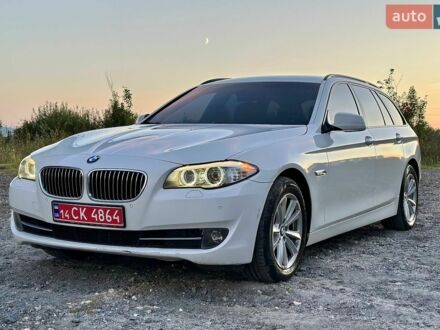 Белый БМВ 5 Серия, объемом двигателя 2 л и пробегом 284 тыс. км за 11300 $, фото 1 на Automoto.ua