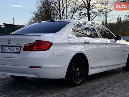 Белый БМВ 5 Серия, объемом двигателя 2 л и пробегом 302 тыс. км за 13900 $, фото 1 на Automoto.ua