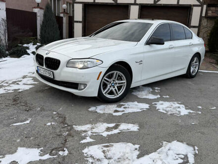 Белый БМВ 5 Серия, объемом двигателя 2 л и пробегом 214 тыс. км за 11999 $, фото 1 на Automoto.ua