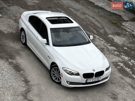 Белый БМВ 5 Серия, объемом двигателя 2 л и пробегом 220 тыс. км за 11999 $, фото 1 на Automoto.ua