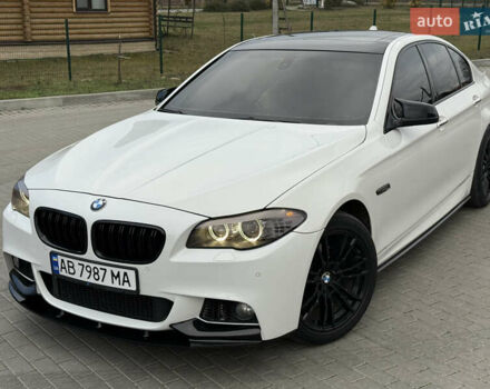 Белый БМВ 5 Серия, объемом двигателя 2 л и пробегом 175 тыс. км за 14900 $, фото 1 на Automoto.ua