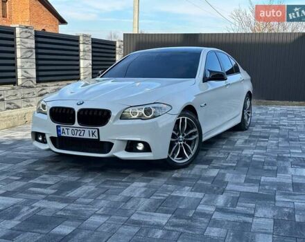 Белый БМВ 5 Серия, объемом двигателя 2 л и пробегом 241 тыс. км за 12700 $, фото 1 на Automoto.ua