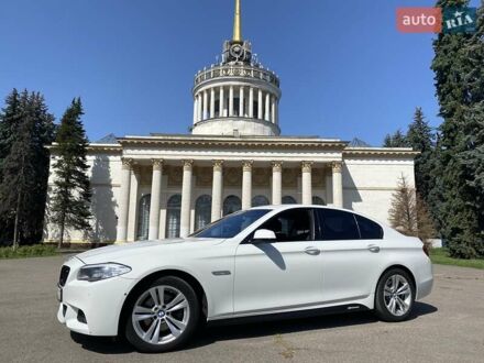 Белый БМВ 5 Серия, объемом двигателя 3 л и пробегом 99 тыс. км за 19500 $, фото 1 на Automoto.ua