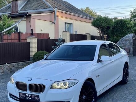 Белый БМВ 5 Серия, объемом двигателя 2 л и пробегом 213 тыс. км за 14700 $, фото 1 на Automoto.ua