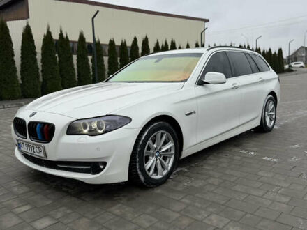 Белый БМВ 5 Серия, объемом двигателя 2 л и пробегом 317 тыс. км за 12999 $, фото 1 на Automoto.ua