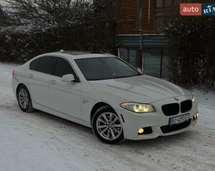 Белый БМВ 5 Серия, объемом двигателя 2 л и пробегом 299 тыс. км за 10350 $, фото 1 на Automoto.ua