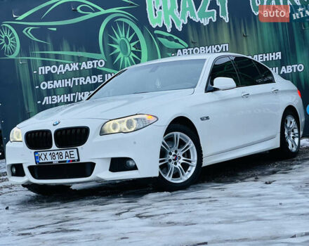 Білий БМВ 5 Серія, об'ємом двигуна 3 л та пробігом 209 тис. км за 14700 $, фото 1 на Automoto.ua