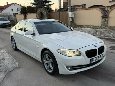 Белый БМВ 5 Серия, объемом двигателя 2 л и пробегом 181 тыс. км за 10900 $, фото 1 на Automoto.ua