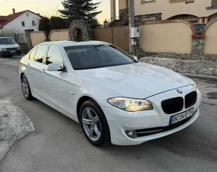 Белый БМВ 5 Серия, объемом двигателя 2 л и пробегом 181 тыс. км за 10900 $, фото 1 на Automoto.ua