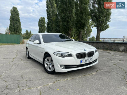 Белый БМВ 5 Серия, объемом двигателя 2 л и пробегом 201 тыс. км за 14000 $, фото 1 на Automoto.ua
