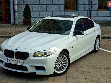 Белый БМВ 5 Серия, объемом двигателя 3 л и пробегом 217 тыс. км за 15900 $, фото 1 на Automoto.ua