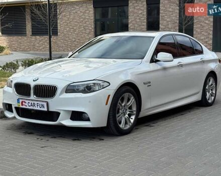 Белый БМВ 5 Серия, объемом двигателя 2 л и пробегом 188 тыс. км за 13700 $, фото 1 на Automoto.ua