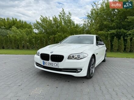 Белый БМВ 5 Серия, объемом двигателя 2 л и пробегом 180 тыс. км за 12800 $, фото 1 на Automoto.ua