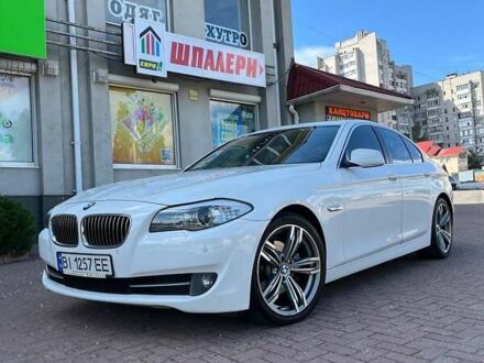 Білий БМВ 5 Серія, об'ємом двигуна 2 л та пробігом 246 тис. км за 14100 $, фото 1 на Automoto.ua