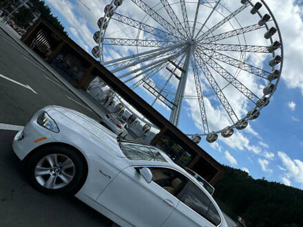 Белый БМВ 5 Серия, объемом двигателя 2 л и пробегом 230 тыс. км за 10000 $, фото 1 на Automoto.ua