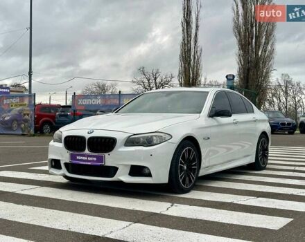 Белый БМВ 5 Серия, объемом двигателя 2 л и пробегом 288 тыс. км за 9800 $, фото 1 на Automoto.ua