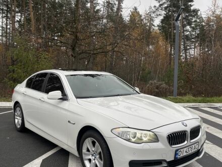 Білий БМВ 5 Серія, об'ємом двигуна 2 л та пробігом 187 тис. км за 12600 $, фото 1 на Automoto.ua