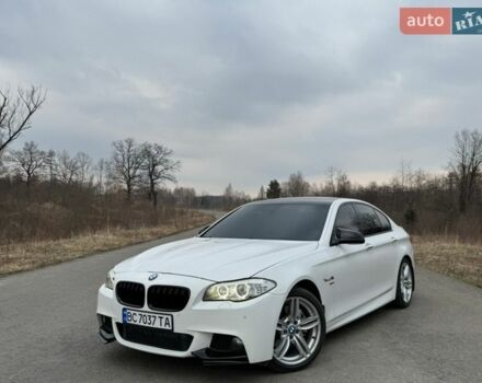 Белый БМВ 5 Серия, объемом двигателя 2.98 л и пробегом 279 тыс. км за 12600 $, фото 1 на Automoto.ua