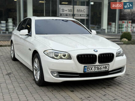 Белый БМВ 5 Серия, объемом двигателя 2 л и пробегом 291 тыс. км за 15800 $, фото 1 на Automoto.ua