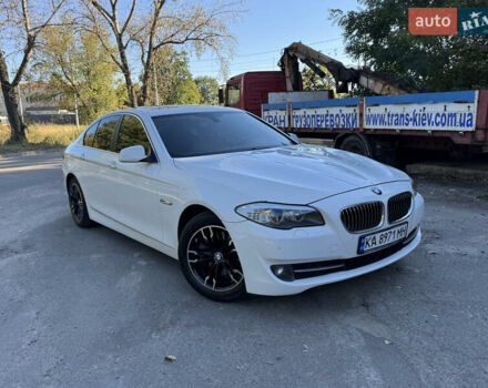 Белый БМВ 5 Серия, объемом двигателя 2 л и пробегом 180 тыс. км за 11300 $, фото 1 на Automoto.ua