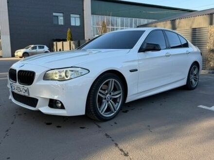 Белый БМВ 5 Серия, объемом двигателя 2 л и пробегом 116 тыс. км за 14800 $, фото 1 на Automoto.ua