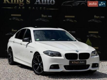 Белый БМВ 5 Серия, объемом двигателя 2.99 л и пробегом 232 тыс. км за 14200 $, фото 1 на Automoto.ua