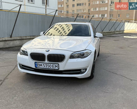 Белый БМВ 5 Серия, объемом двигателя 2 л и пробегом 182 тыс. км за 13499 $, фото 1 на Automoto.ua