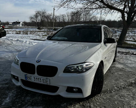 Белый БМВ 5 Серия, объемом двигателя 2 л и пробегом 220 тыс. км за 10500 $, фото 1 на Automoto.ua
